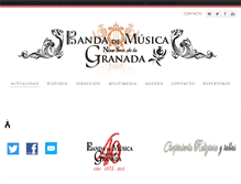 Tablet Screenshot of bandantrasradelagranada.com
